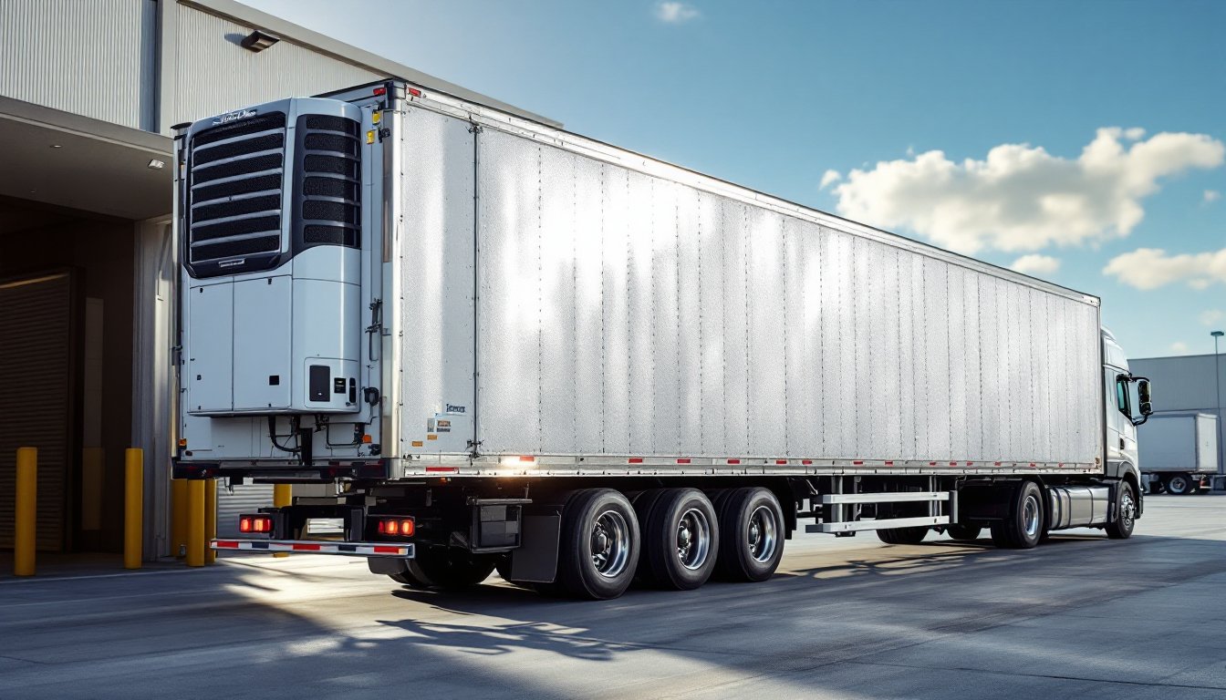 semi truck refrigerator